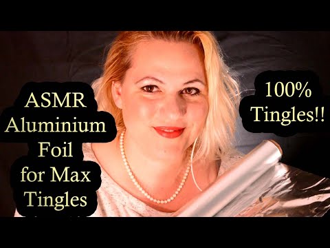 [ASMR] Aluminum Foil sounds for Max Tingles
