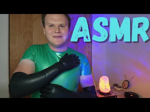 ASMR Giving You Tingles With Long Black Latex Gloves