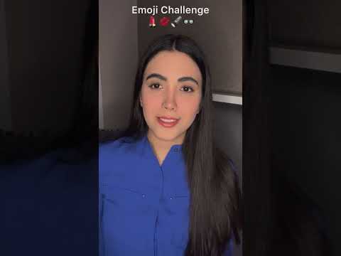 Emoji Challenge #asmr #shorts #emojichallenge