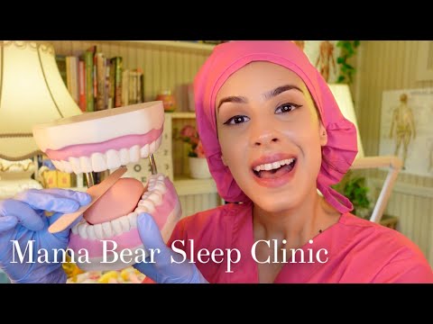 ASMR Doctor Mama Bear's Sleep Clinic | Full Body Medical Exam with Tender Love & Care