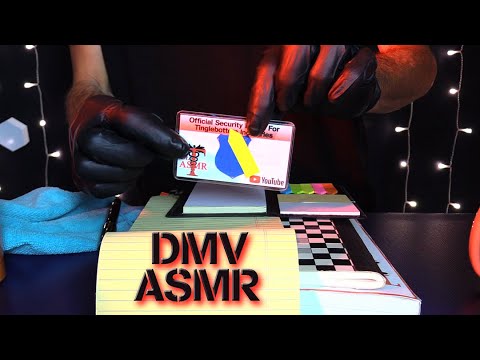 DMV ASMR (Dept. of Motor Vehicles)