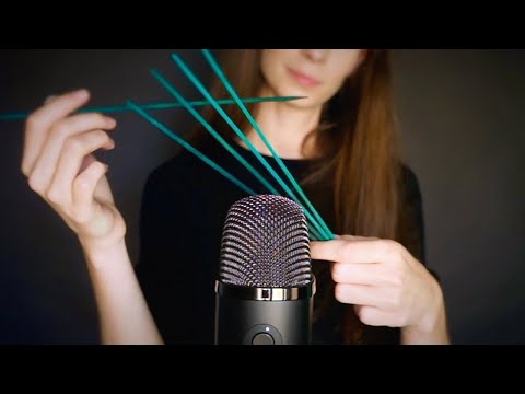 ASMR (no talking) | relaxing wood/bamboo triggers for sleep (tapping, scratching & skin tracing)
