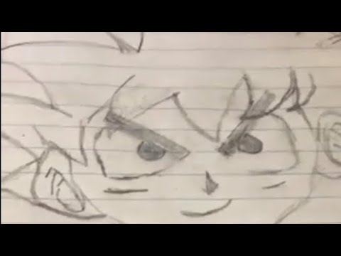 Drawing Goku Asmr