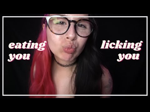 ASMR Eating, Licking, and Kissing YOU | Personal Attention