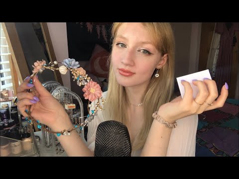 [ASMR] tingly jewellery triggers ~ soft spoken rambling, tapping 💍