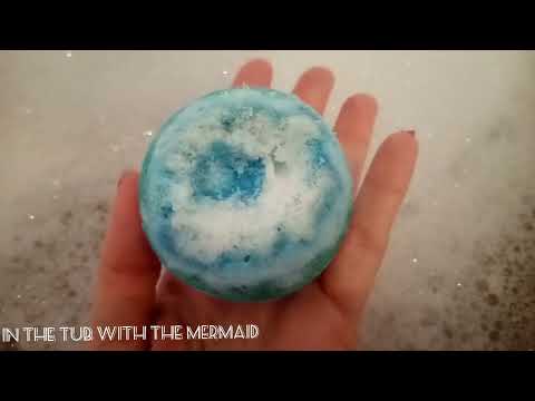 in the tub with the mermaid. asmr