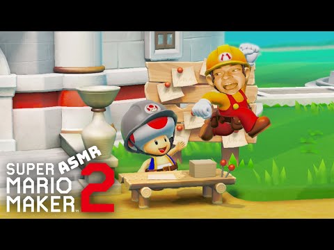 IT'S BEEN A MINUTE | ASMR Super Mario Maker 2 | #4