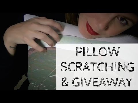 ASMR Pillow Scratching & Giveaway: Softly Spoken Intro