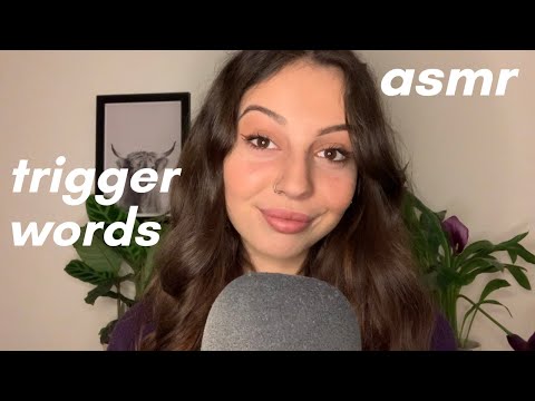ASMR - trigger words (wordle themed)