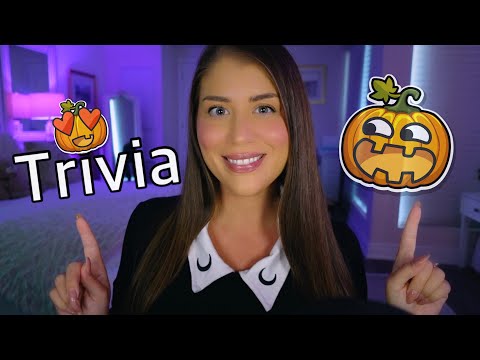 ASMR | Asking You Halloween Trivia Questions 🎃