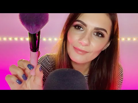 ASMR Face Attention for Relaxation 🧚🏻‍♀️ (layered sounds, up close, personal attention)