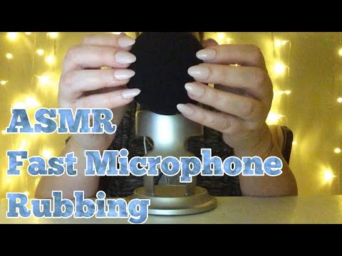 ASMR Fast Microphone Rubbing