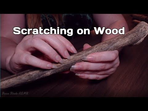 ASMR ~Scratching on Wood