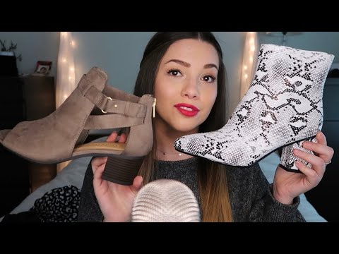 ASMR - Spring Shopping Haul | Tapping & Fabric Sounds