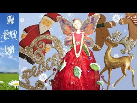 ASMR Christmas Decorations Gently Whispered (Binaural - 3D Sound)