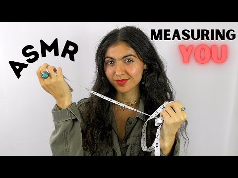 ASMR || measuring your perfect face