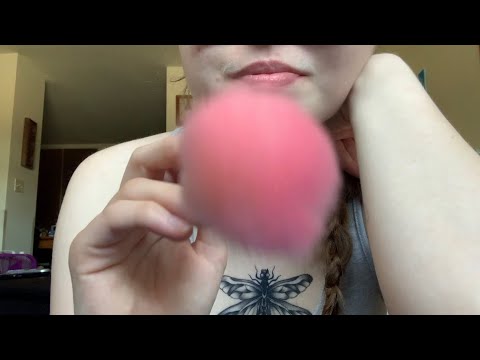 Make-Up Brush ASMR: Swooping and Stippling You