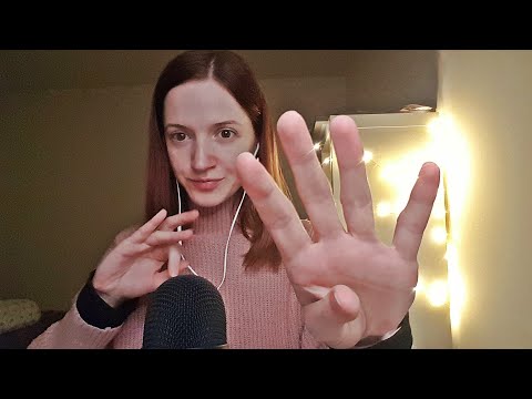 ASMR pure hand sounds and movements - whispering your names  - Patreon November