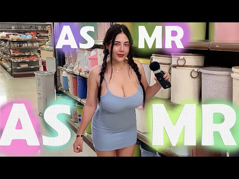 ASMR Fast At The HyperMarket Mall 🏬 With Mouth Sounds (ZOOM H5 MIC)🎙️999% Tingly