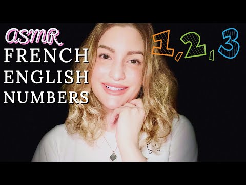 [ASMR] SLOWLY COUNTING TO 100 IN FRENCH & ENGLISH🇱🇷🇧🇪JE COMPTE JUSQU’À 100 EN FR/ENG🇱🇷🇧🇪