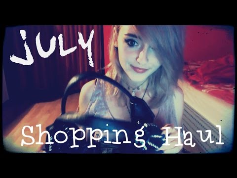 ASMR July Shopping Haul - Crinkles, Tapping & Quotes!
