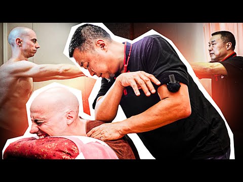 Kung Fu Massage 🥋 Chinese Technique for Melting Away Muscle Tension 👊 ASMR Video