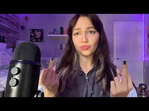 ASMR | fast and chaotic curse words + phrases ✨🎙️ (+ other triggers)
