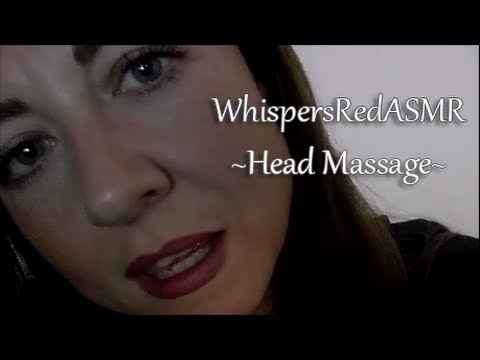 ~ASMR Head/Scalp Massage in the Rain~ WHISPERED