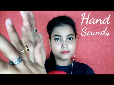 ASMR ~ Visual Hand Sounds With Inaudible Whispering