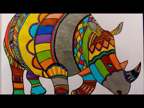 super relaxing painting in the sound of the rain.  [ASMR. ] psychophysical well-being.  part 3