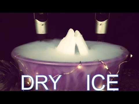 ASMR ● DRY ICE ● Water Sounds ● Bubbles ● Crackles