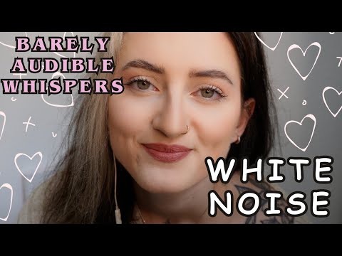 Close Unintelligible/Barely Audible Whispers | White Noise, Background Sounds, Keeping You Company