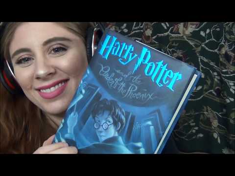 [ASMR] Harry Potter Chit Chat, Show & Tell & Book Tapping (English)