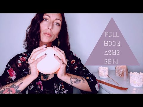 ASMR Full Moon Ritual. Reiki, Plucking, whispered guidance, lucid dreams ♓️