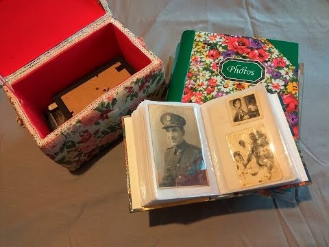 ASMR Request: Sorting My Mothers Photographs, Part 1 - No Talking