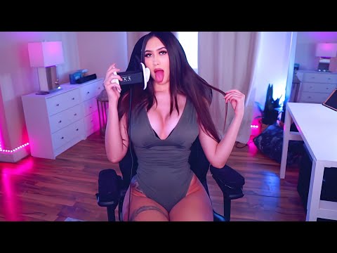 ACTUALLY Hot Ear licking ASMR, DEEP, TRIGGERS, SPIT LICKING, KISSING