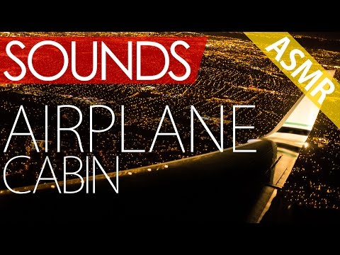 Airplane Cabin Sounds (ASMR, binaural, audio only)