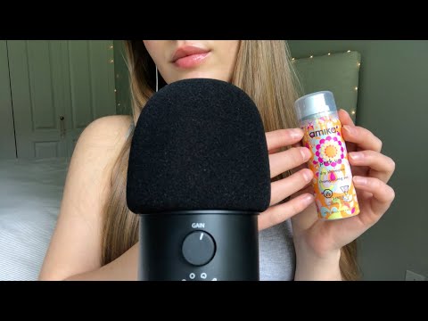 ASMR tapping triggers with natural nails | up close whispers & some rambles