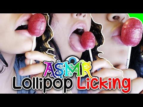 [ASMR] Lollipop Licking ~ Wet Mouth Sounds