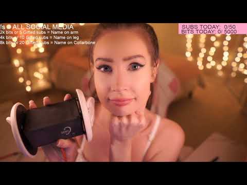 NEW TO ASMR BUT EAR LICKING PRO 61