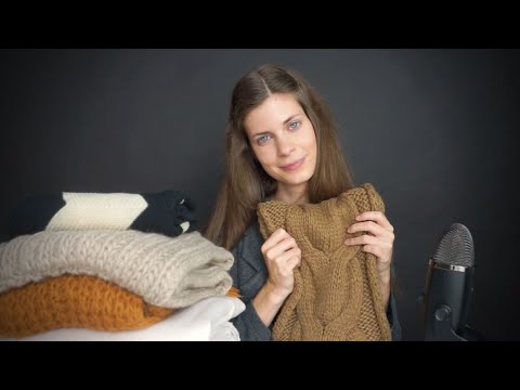 ASMR | scarf collection show and tell 🧣 (fabric sounds & Dutch accent whispering)