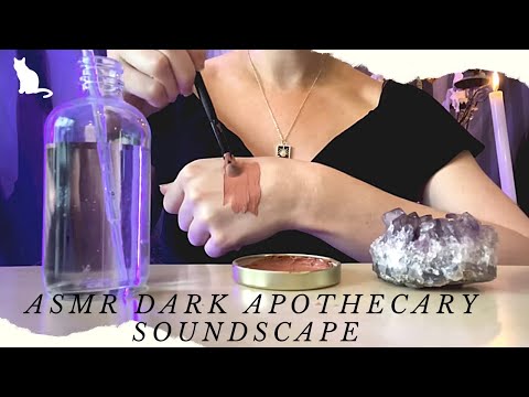 ASMR Whispers and Tapping — Glass and Liquid Sounds