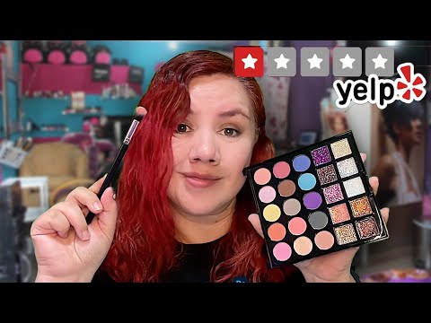 I WENT TO THE WORST REVIEWED MAKEUP ARTIST IN MY CITY 💄 ASMR 💄 Soft Talk