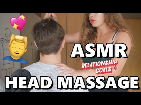ASMR TINGLY Head Massage Compilation | ASMR Couple 💏