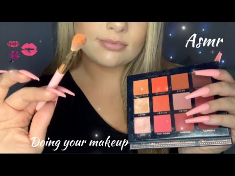 ASMR | Doing your makeup for a date RP💄💕  (personal attention, tapping, scratching & more)