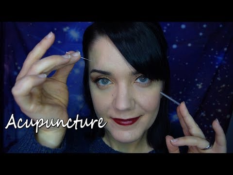 ASMR Acupuncture - Lots of Face Touching