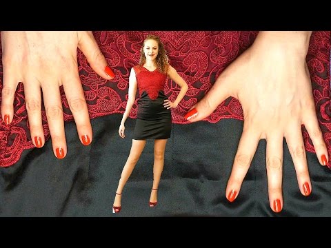 ASMR Binaural Whispering, Fabric Sounds & Slow Hand Movements, Fashion Try On! Ear to Ear Scratching