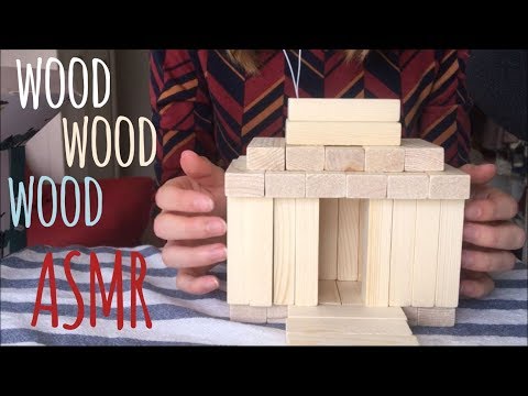 ASMR | Wooden blocks are life