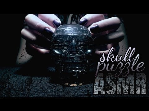 ASMR | Solving the 3D crystal skull puzzle