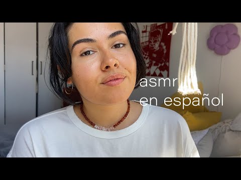 Asmr en español | Spanish trigger words, hand movements